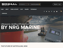 Tablet Screenshot of nrgmarine.com